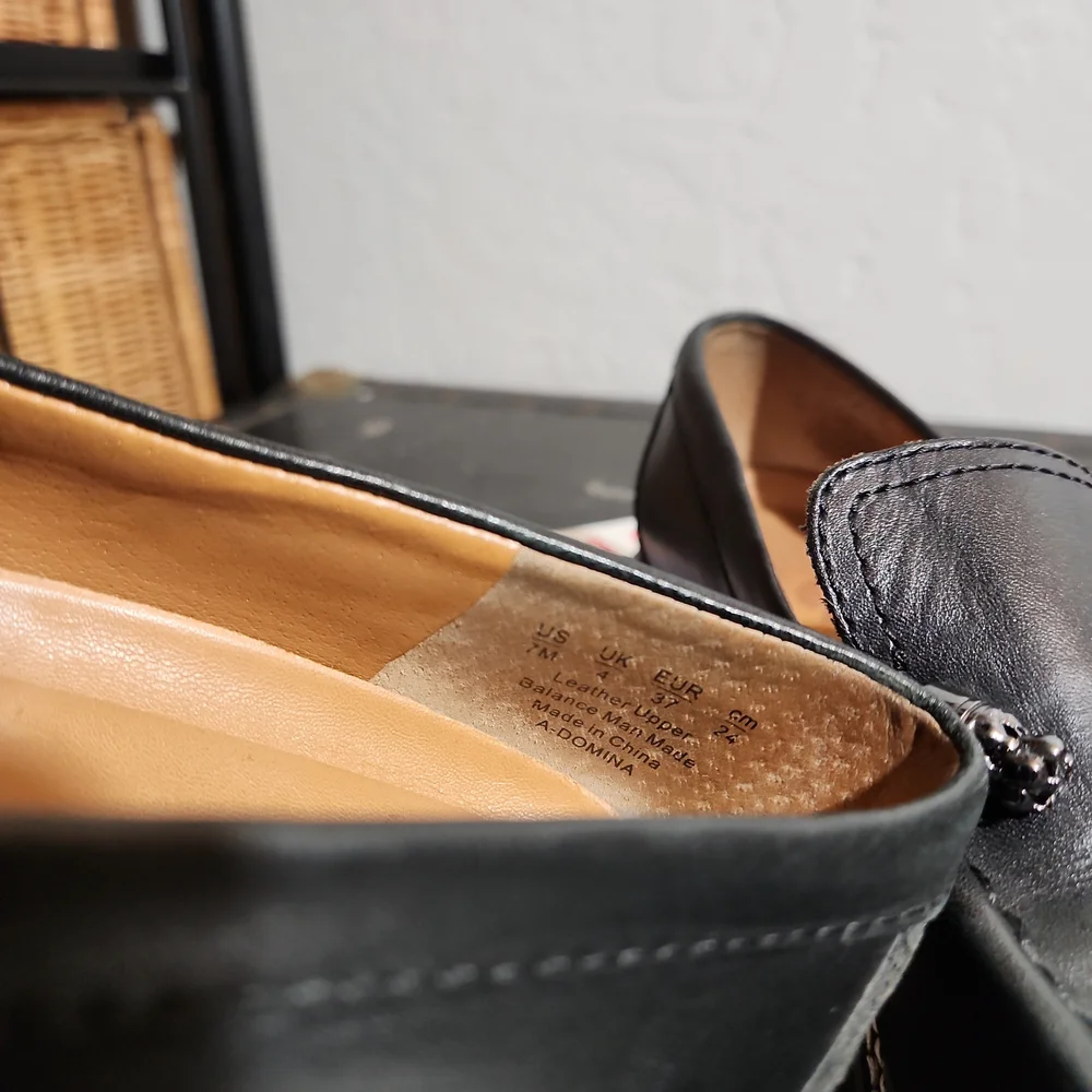 Sarto Size 7 By Franco Sarto Domina Leather Loafer
